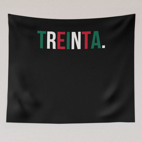 Item preview, Treinta español 30 cumpleaños divertido y genial Fiesta Bandera mexicana designed and sold by snowry.