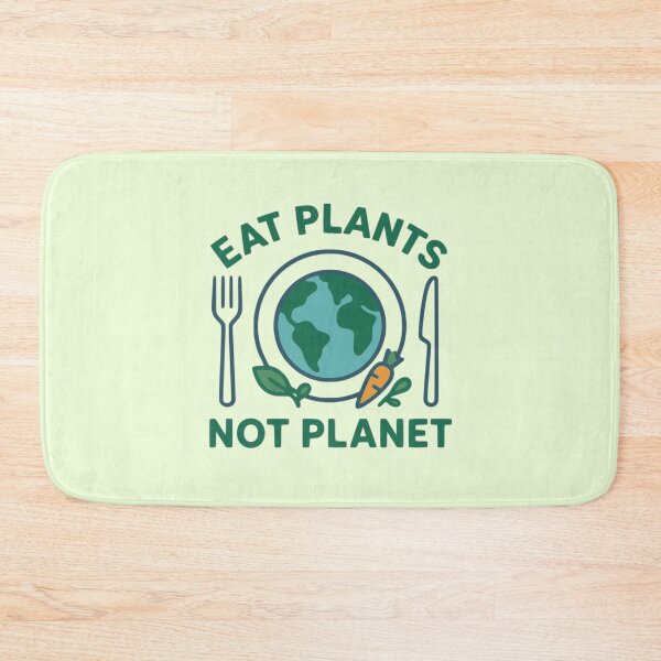 Item preview, Eat Plants, Not Planet designed and sold by challengecafe.