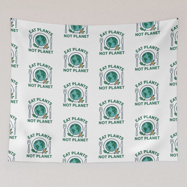 Item preview, Eat Plants, Not Planet designed and sold by challengecafe.
