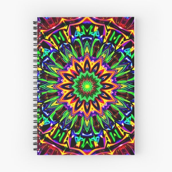 Item preview, Groovy Hippie Kaleidoscope Swirls designed and sold by HLPsychDesigns.