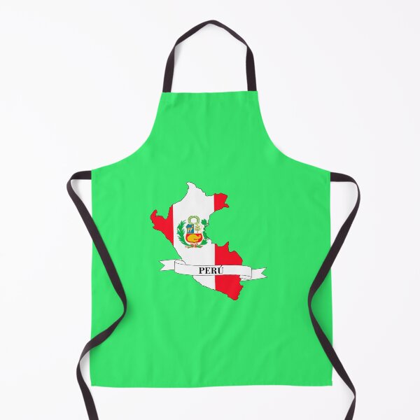Item preview, Map of the flag of Peru designed and sold by visual adventures.