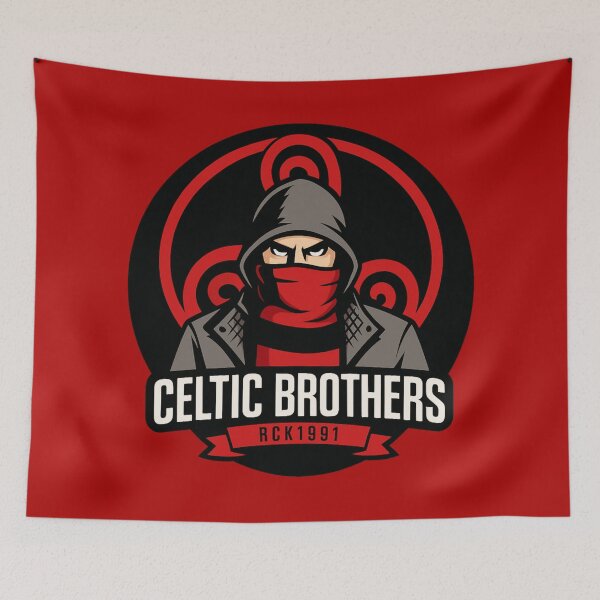 Item preview, Celtic Brothers RCK1991 Amitié, Respect, Fête designed and sold by canvasriddle.