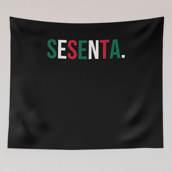 Item preview, Sesenta español 60 cumpleaños genial divertido fiesta bandera mexicana designed and sold by snowry.