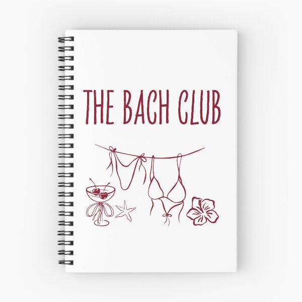 Item preview, Beach Bachelorette Bikinis And Martinis The Bach Club Girls Weekend Bachelorette Merch designed and sold by LessIsLoud.