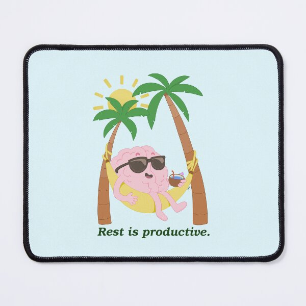 Item preview, Productive Brain Rest designed and sold by LittleRockArt.