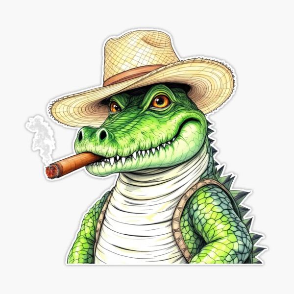 alligator smoking a cigarette Crocodile Weed Cartoon Character Stock Vector (Royalty Free) 2538496195 Photos by cas (@botoxqueen1968)