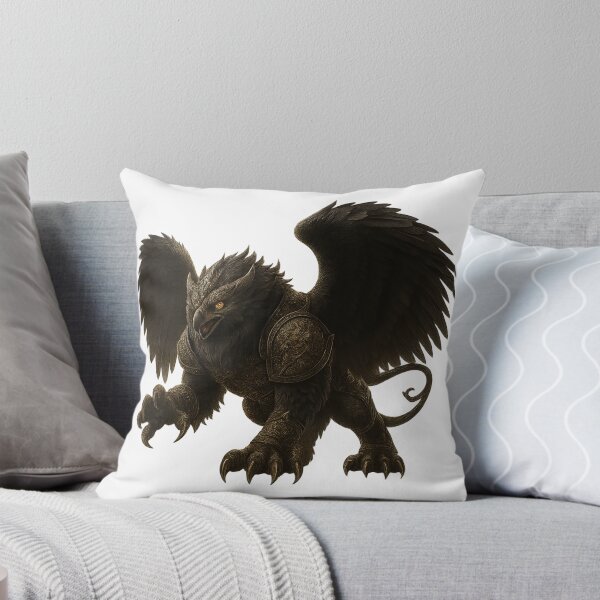 Item preview, Griffin – Majestic Armored Guardian designed and sold by AlexLineArt.