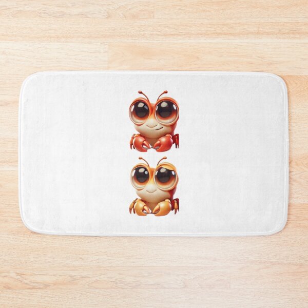 Item preview, Adorable Orange Fiddler Crab Pair designed and sold by Sillytoe.