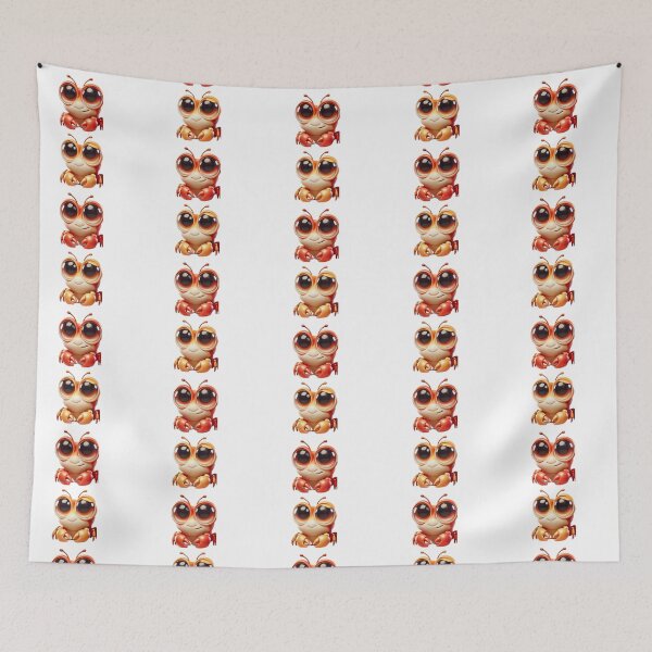 Item preview, Adorable Orange Fiddler Crab Pair designed and sold by Sillytoe.
