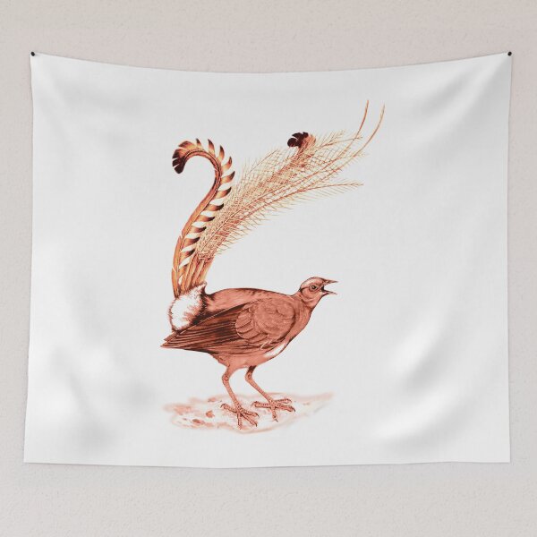 Item preview, Lyrebird The Amazing Bird designed and sold by ramwebroom.