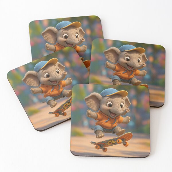 Item preview, Skater African Bush Elephant designed and sold by Sillytoe.