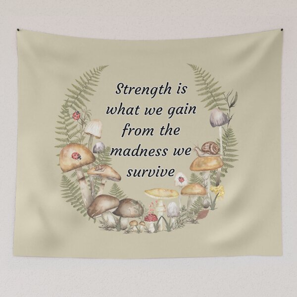 Item preview, Strength as a survivor designed and sold by Tao's Inspired Hands.