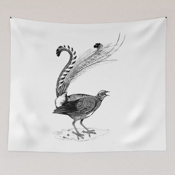 Item preview, Lyrebird The Amazing Bird designed and sold by ramwebroom.