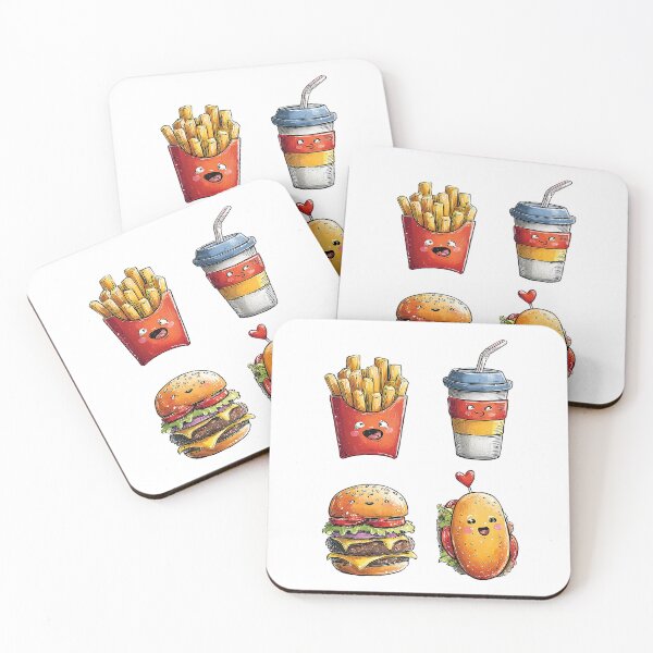 Item preview, Kawaii Love Food Doodles designed and sold by dharanna.