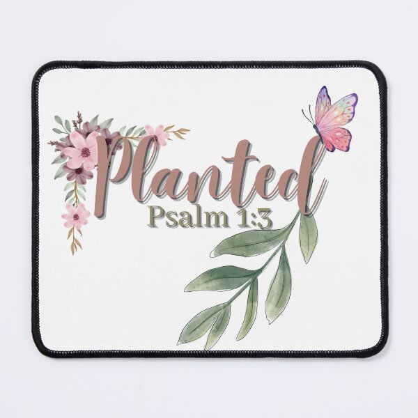 Item preview, Planted Psalm 1:3 Christian T-Shirt – Faith-Based Mother Daughter Matching Scripture Tee for Homeschool, Church, & Gardening designed and sold by TheReporter1.