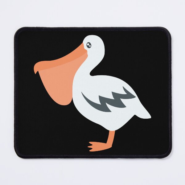Item preview, Pelican Cute Kawaii Cartoon Illustration For Kids designed and sold by TeeHome.