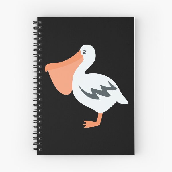 Item preview, Pelican Cute Kawaii Cartoon Illustration For Kids designed and sold by TeeHome.