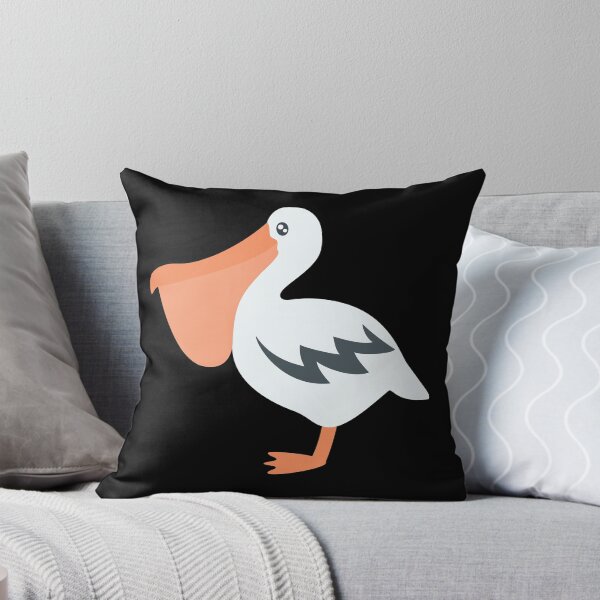 Item preview, Pelican Cute Kawaii Cartoon Illustration For Kids designed and sold by TeeHome.