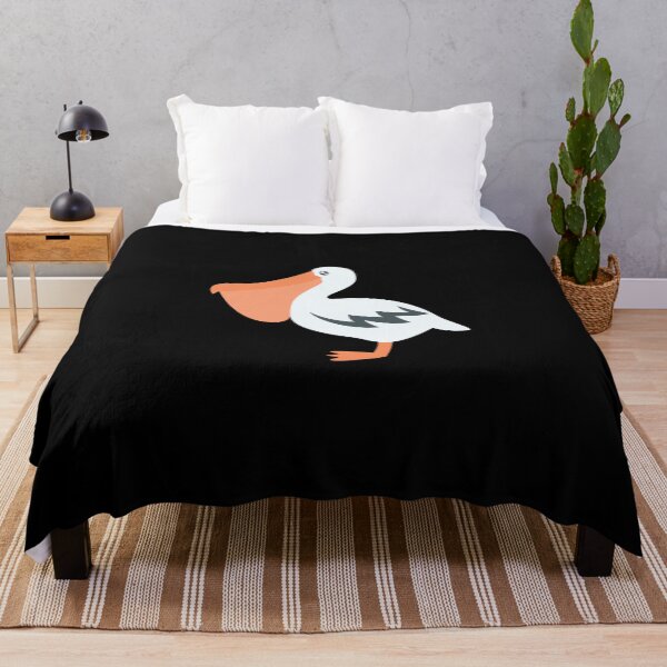 Item preview, Pelican Cute Kawaii Cartoon Illustration For Kids designed and sold by TeeHome.