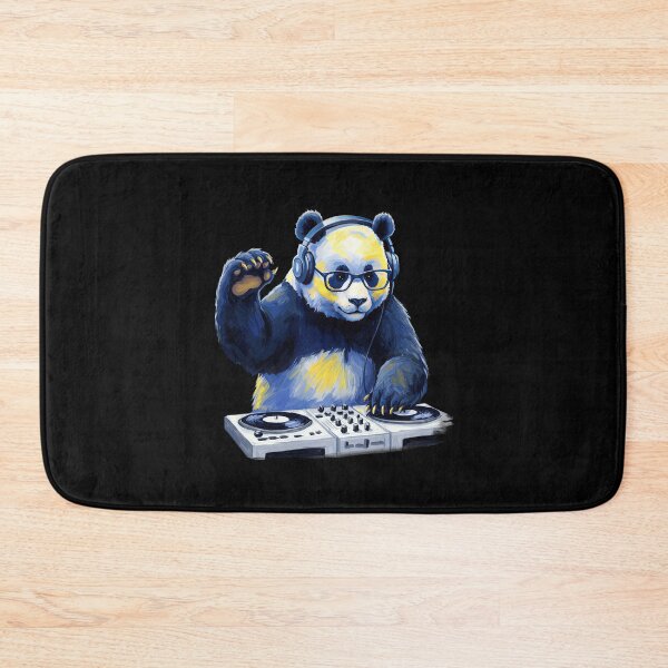 Item preview, DJ Panda Bear on The Turntables designed and sold by TeeARTHY.