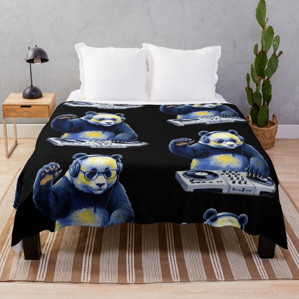 Item preview, DJ Panda Bear on The Turntables designed and sold by TeeARTHY.