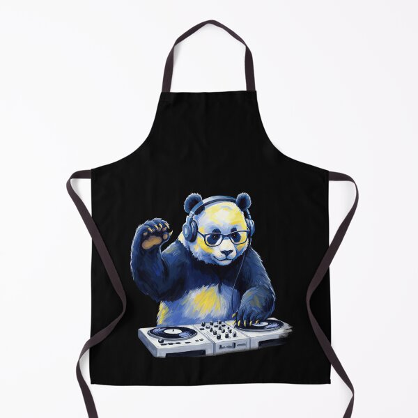 Item preview, DJ Panda Bear on The Turntables designed and sold by TeeARTHY.