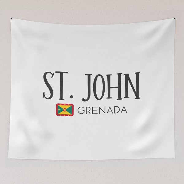 Item preview, St. John - Grenada  designed and sold by StudioRedKoala.