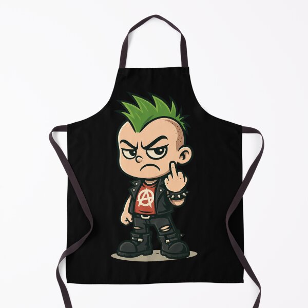 Item preview, Chibi Punk Rebel Giving Middle Finger designed and sold by UNK-Fatigues.