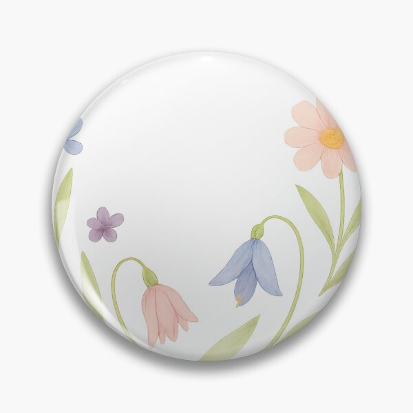 Item preview, Wildflower Circle – Vibrant Botanical Wreath designed and sold by Bloom & Charm Studio.