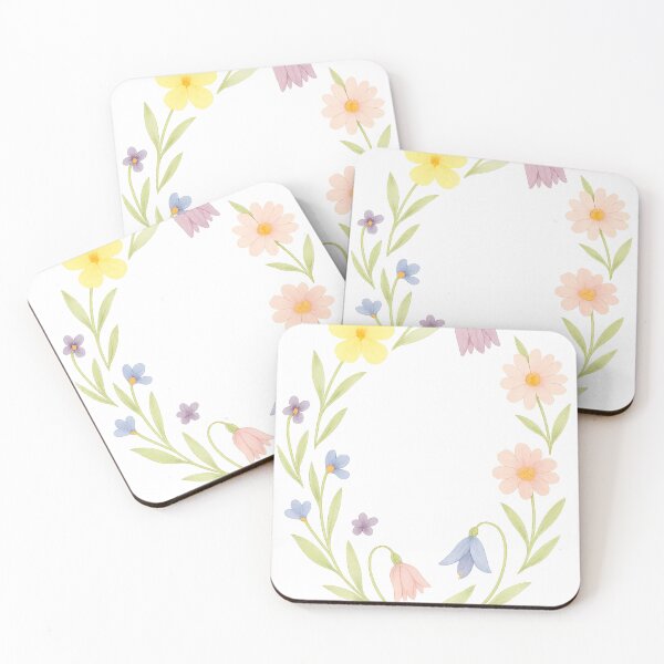 Item preview, Wildflower Circle – Vibrant Botanical Wreath designed and sold by Bloom & Charm Studio.
