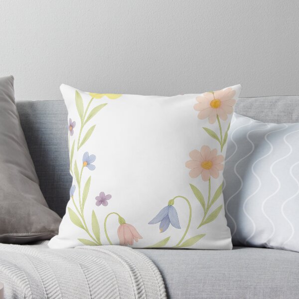 Item preview, Wildflower Circle – Vibrant Botanical Wreath designed and sold by Bloom & Charm Studio.