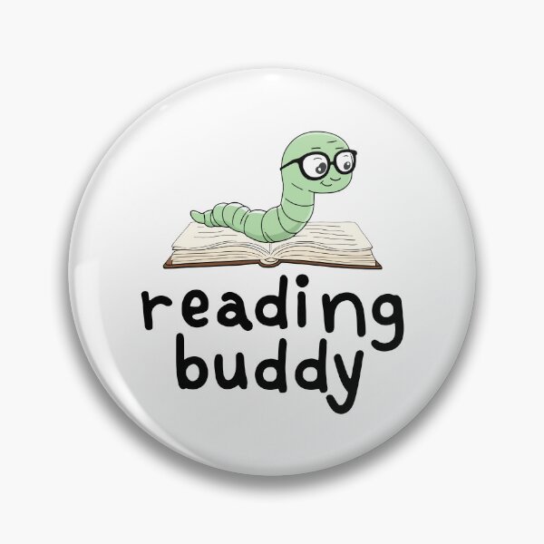 Item preview, Reading Buddy Cute Bookworm With Book designed and sold by HandicraftArt.