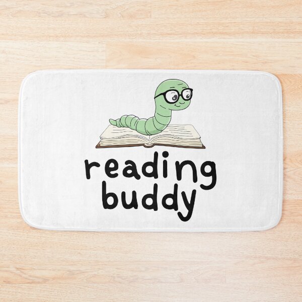 Item preview, Reading Buddy Cute Bookworm With Book designed and sold by HandicraftArt.