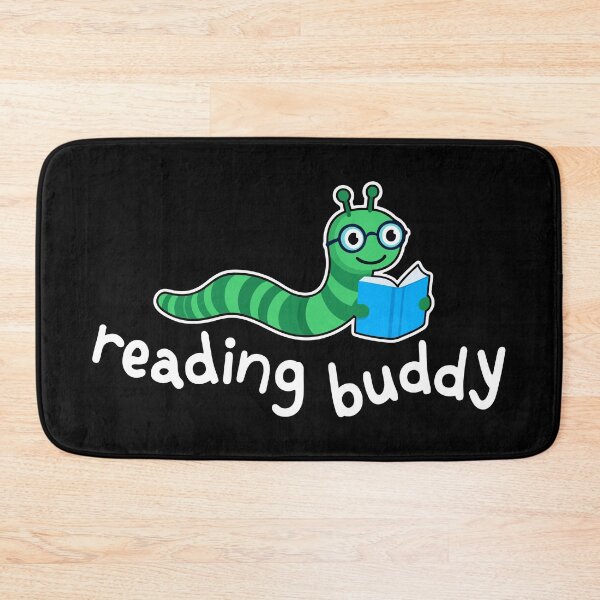 Item preview, Reading Buddy Cute Bookworm With Book designed and sold by HandicraftArt.