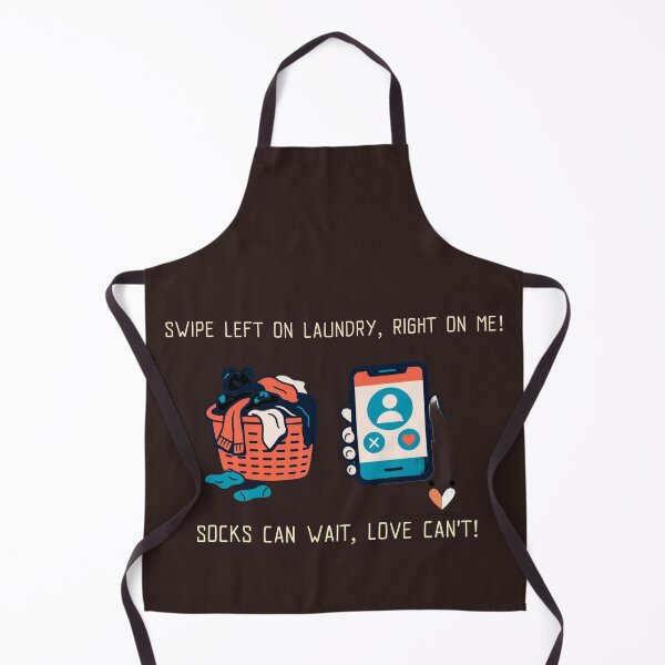 Item preview, Swipe Left on Laundry, Right on Me – Socks Can Wait, Love Can’t! – Funny Dating T-Shirt designed and sold by InkandBranch.