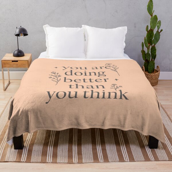 Item preview, You Are Doing Better Than You Think – Mental Health Affirmation | Encouragement & Positivity Design designed and sold by astersgraphics.