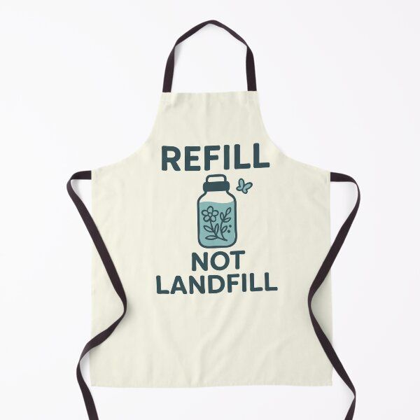 Item preview, Refill, Not Landfill designed and sold by challengecafe.
