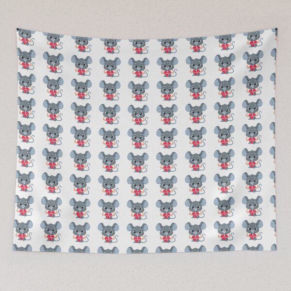 Item preview, Athletic Rat – Cute Sporty Mouse with Strong Heartbeat designed and sold by Pixelaire.