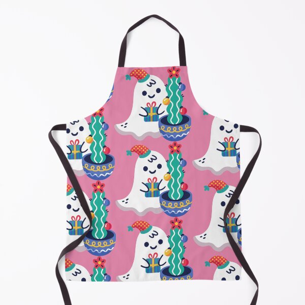 Item preview, ugly christmas ghost xmas cactus designed and sold by Gossip Rag.