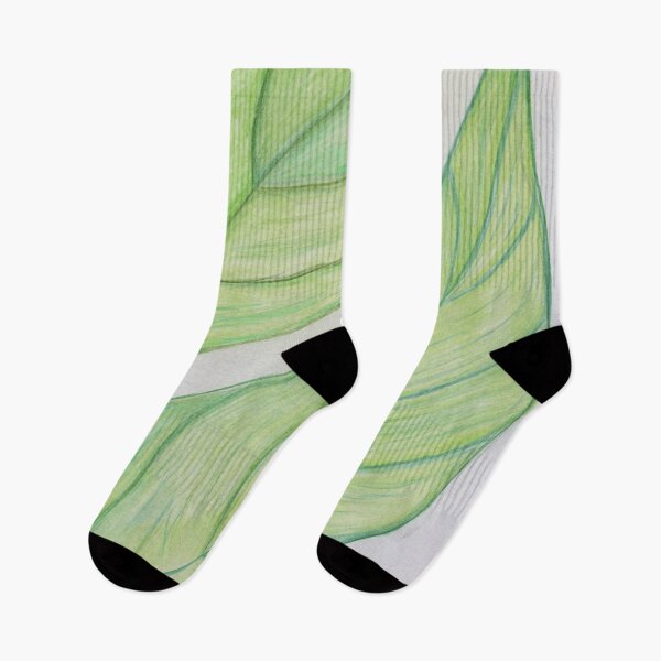 Item preview, 2 green leaves  designed and sold by Artbysarah23.