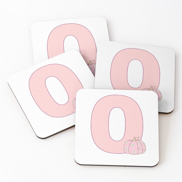 Item preview, Pink groovy letter o designed and sold by BritishDelights.