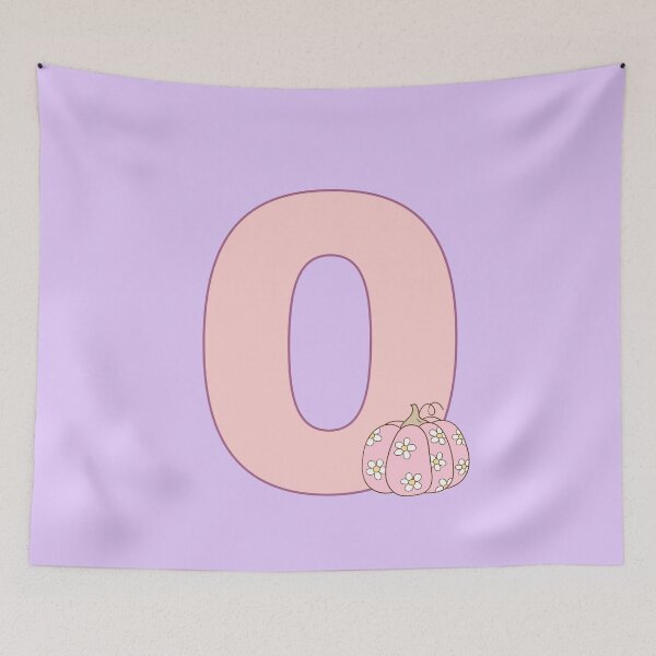 Item preview, Pink groovy letter o designed and sold by BritishDelights.