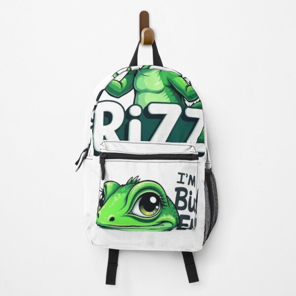 Item preview, Lizard Meme – Delulu Rizz Gecko designed and sold by Taha Art Designs.