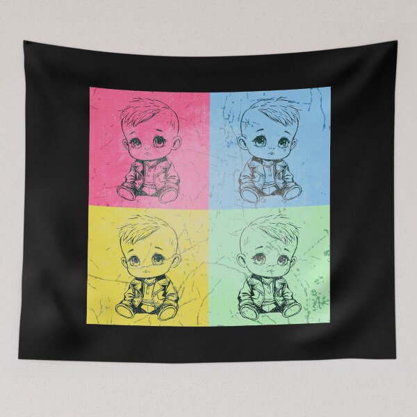 Item preview, Pastel Punk Baby Pop Art designed and sold by UNK-Fatigues.