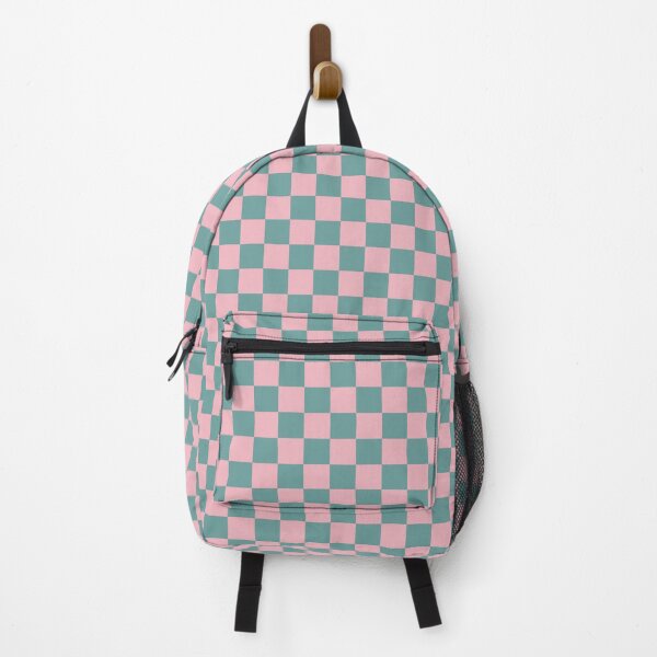 Item preview, Checkerboard Trend - Tickled Pink & Soft Green designed and sold by Una Somerville.