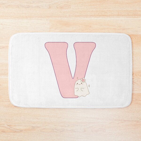 Item preview, Pink groovy letter v designed and sold by BritishDelights.