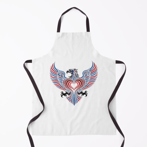 Item preview, love eagles logo Patriotic Heart-Shaped Eagle – USA Pride Red White Blue designed and sold by Uglyandcute.