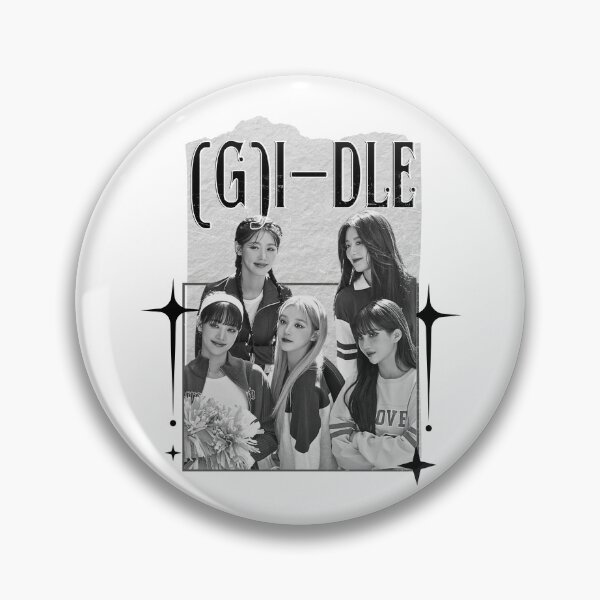 Item preview, I-dle Kpop Girl group Scrapbook Collage Cozy Y2K Vintage Design designed and sold by HELL0WBELLO.