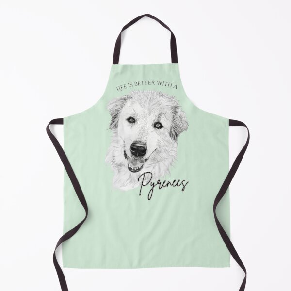 Item preview, Life is Better with a Pyrenees designed and sold by Cora Worthington Art.