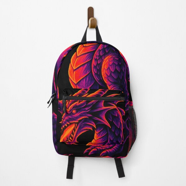 Item preview, NeonDragon – Fire of the Retro Skies designed and sold by Qopta.